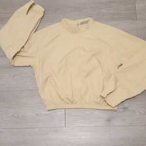 Butter Yellow Long Sleeve Top